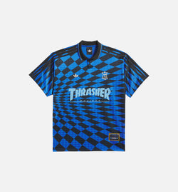 adidas KX4551 Argentina x Thrasher Mens Jersey - Blue/Black