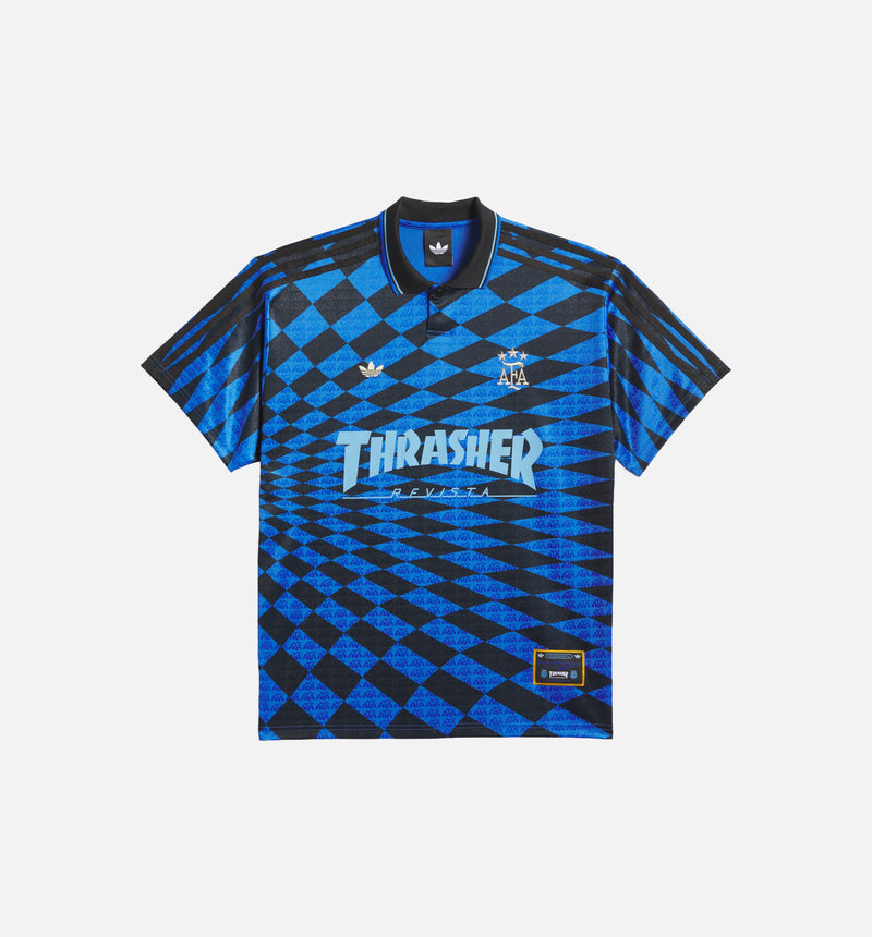 adidas KX4551 Argentina x Thrasher Mens Jersey - Blue/Black