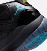 Air Jordan 11 Retro Gamma Grade School Lifestyle Shoe - Black/Gamma Blue/Varsity Maize Limit One Per Customer