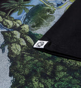 Waterfall Mens Short Sleeve Shirt - Black