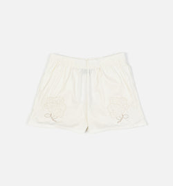 JORDAN HJ0093-133
 JDN Woven Rose Womens Short - Sail Image 0