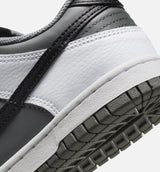 Dunk Low Grade School Lifestyle Shoe - White/Black/Smoke Grey