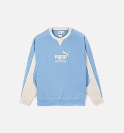 PUMA 62670072
 Puma x Kidsuper Crew Mens Crewneck - Light Blue Image 0