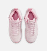 Air Jordan 12 Retro Pearl Pink Grade School Lifestyle Shoe - Pearl Pink/Medium Soft Pink