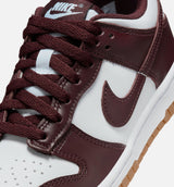 Dunk Low Coffee Brown Grade School Lifestyle Shoe - White/Burgundy Crush/Gum Light Brown