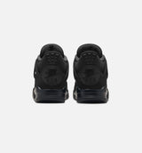 Air Jordan 4 Retro Black Cat Grade School Lifestyle Shoe - Black/Black/Light/Graphite