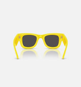 The Wayfarer Puffer by A$AP Rocky Mens Sunglasses - Yellow