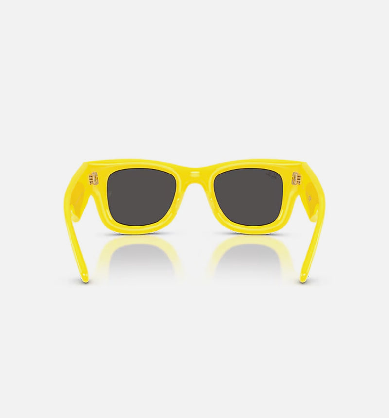 The Wayfarer Puffer by A$AP Rocky Mens Sunglasses - Yellow