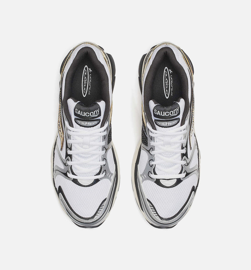 Triumph 4 Mens Lifestyle Shoe - White/Gold
