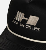 Frequency Trucker Snapback Mens Hat - Black