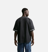 Life Vintage Sport Mens Jersey - Black/White