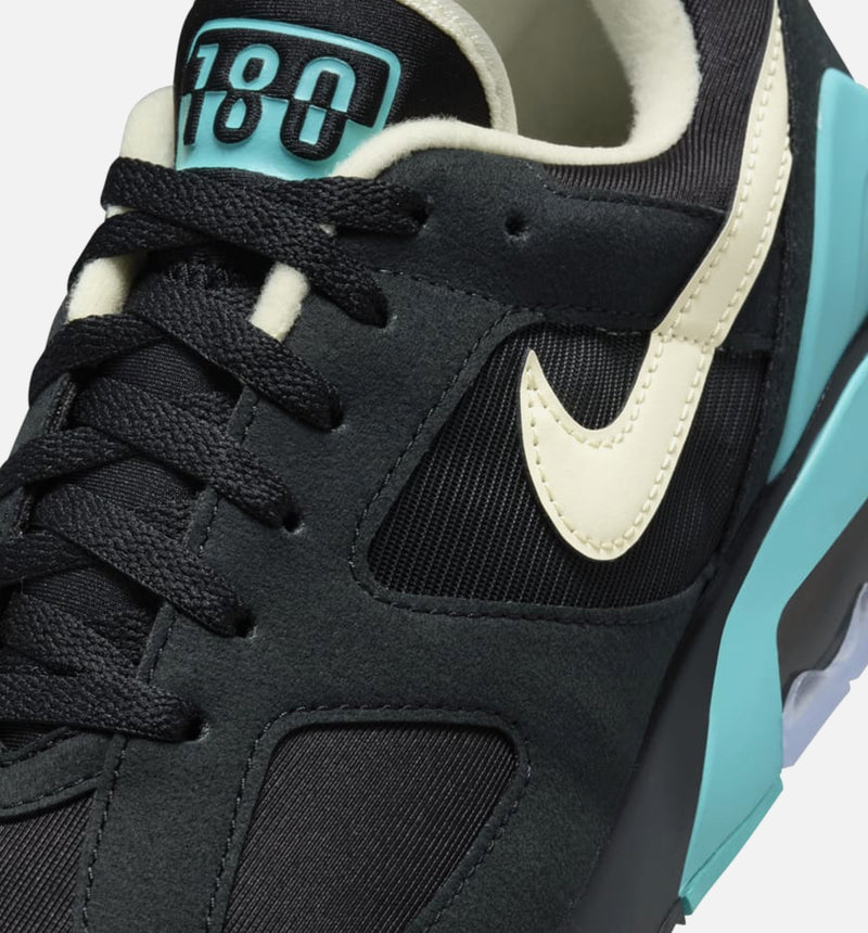 Air Max 180 Black and Dusty Cactus Mens Lifestyle Shoe - Black/Dusty Cactus/Alabaster