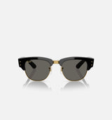 Mega Clubmaster Asap Mens Sunglasses - Black/Gold