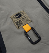 Tech Woven Windrunner Full Zip Mens Jacket - Neutral Olive/Sundial