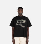 Challenge Mens Short Sleeve Shirt - Black
