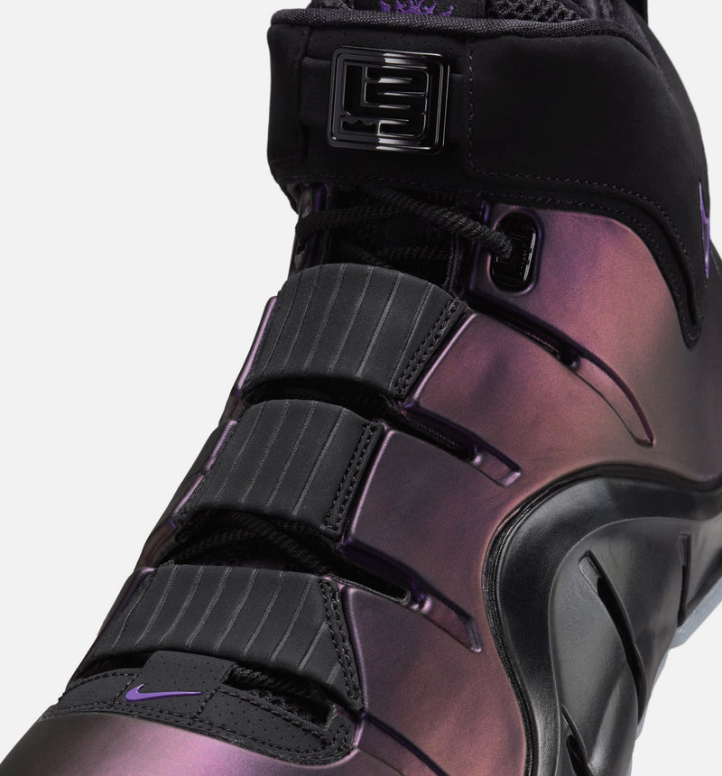 Black and purple lebrons on sale