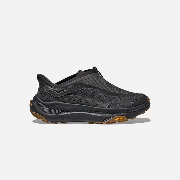 靴 HOKA Project Transport 1162850-CRBN/SSTS Hoka 1162850-CRBN Project Transport Mens Lifestyle Shoe - Carbon