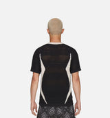 CLOT Knit By Edison Chen Mens Jersey - Black/Wonder White