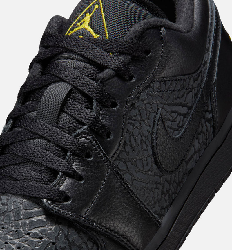 Air Jordan 1 Low SE Mens Lifestyle Shoe - Black/Anthracite/Tour Yellow