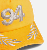 Bad Bunny x Mercedes AMG Petronas F1 Team Racing Cap Mens Hat - Collegiate Gold