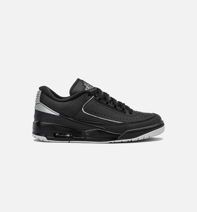 Air Jordan 2/3 Mens Lifestyle Shoe - Black/Metallic Silver