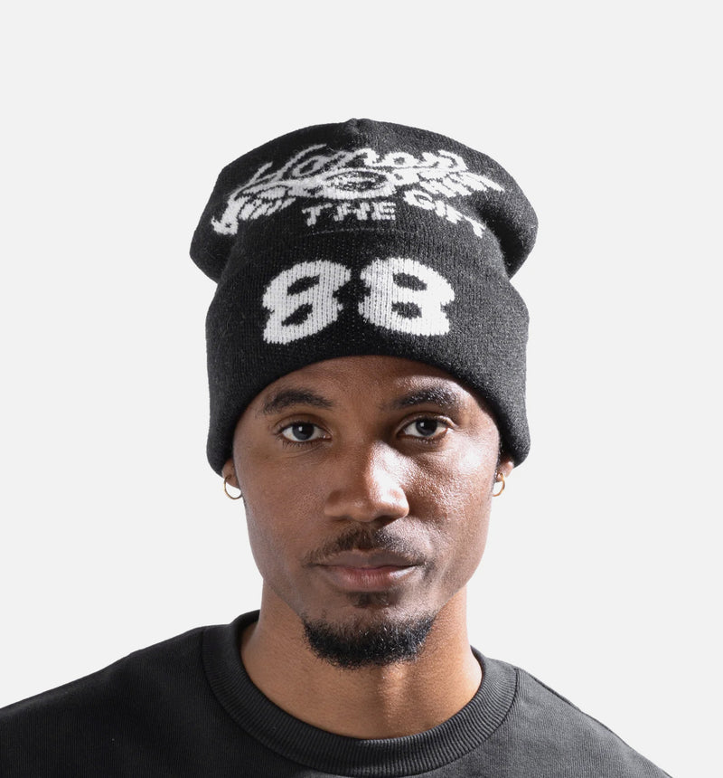 Take Flight Beanie Mens Hat - Black