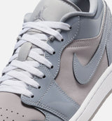 Air Jordan 1 Low Cool Grey Mens Lifestyle Shoe - Medium Grey/White/Cool Grey