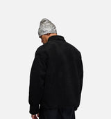 Flight Mountainside Faux Fur Mens Jacket - Black/White