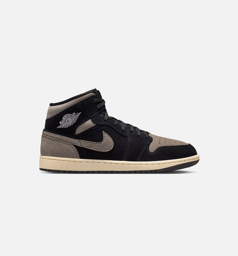 Jordan IB7110-002 Air Jordan 1 Mid SE Mens Lifestyle Shoe - Black