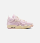 Air Jordan 4 Retro Pink Pearl And Iced Carmine Womens Lifestyle Shoe - Pearl Pink/Iced Carmine/Coconut Milk