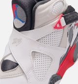 Air Jordan 8 Retro White And True Red Preschool Lifestyle Shoe - White/True Red/Black