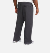 Tech Fleece Wide Leg Mens Pant - Black/Black