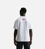 Kobe Bryant 1996 Draft Max90 Mens Short Sleeve Shirt - White