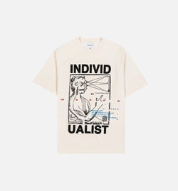 INDIVIDUALIST INDFW24-V
 The Vision Mens Short Sleeve Shirt - White/Black Image 0