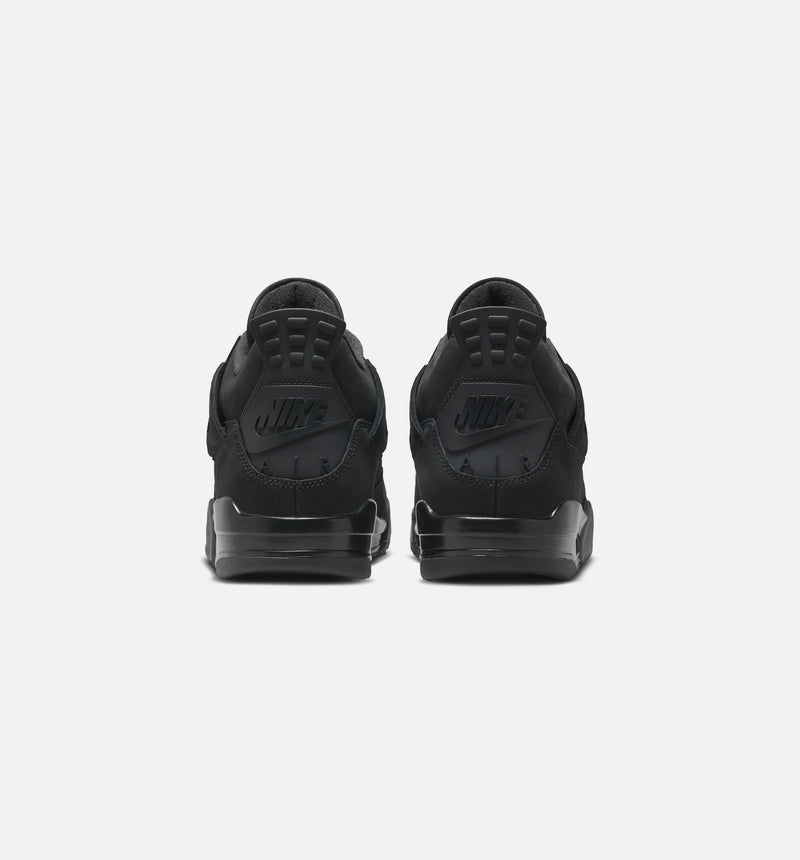Air Jordan 4 Retro Black Cat Mens Lifestyle Shoe - Black/Black/Light/Graphite Limit One Per Customer