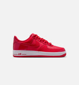 Air Force 1 Low Patent Mens Lifestyle Shoe - University Red/Light Crimson/White