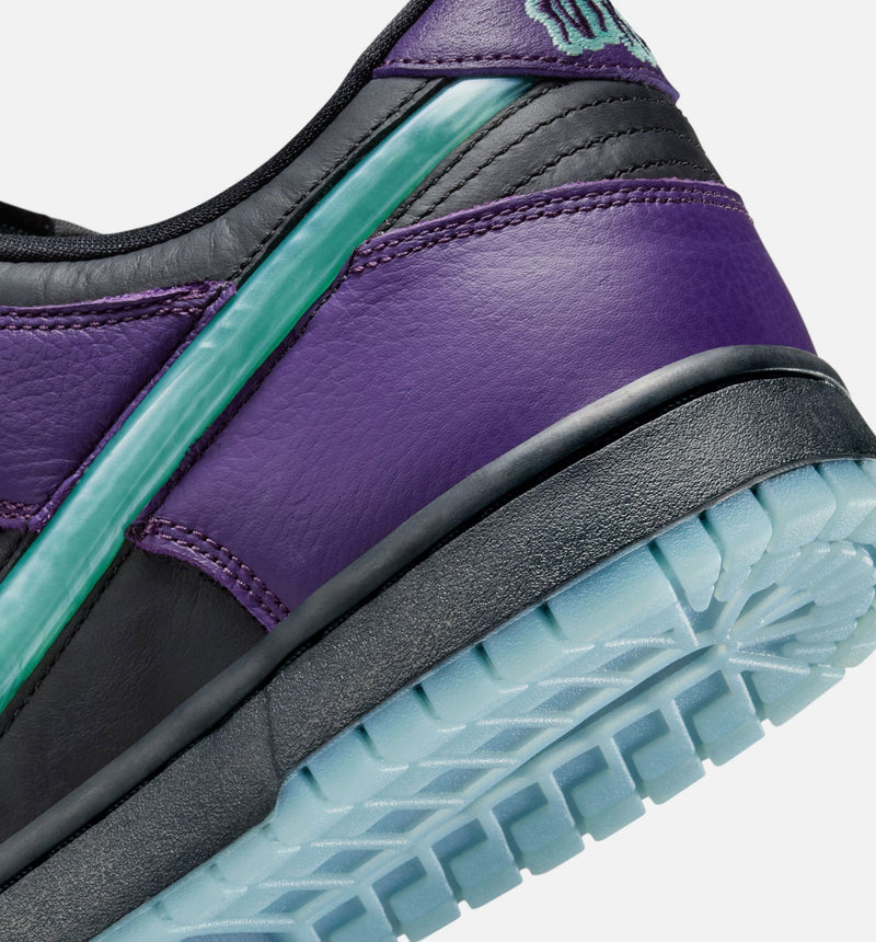 Dunk Low Retro Halloween Mens Lifestyle Shoe - Black/Grand Purple/Artisan Teal