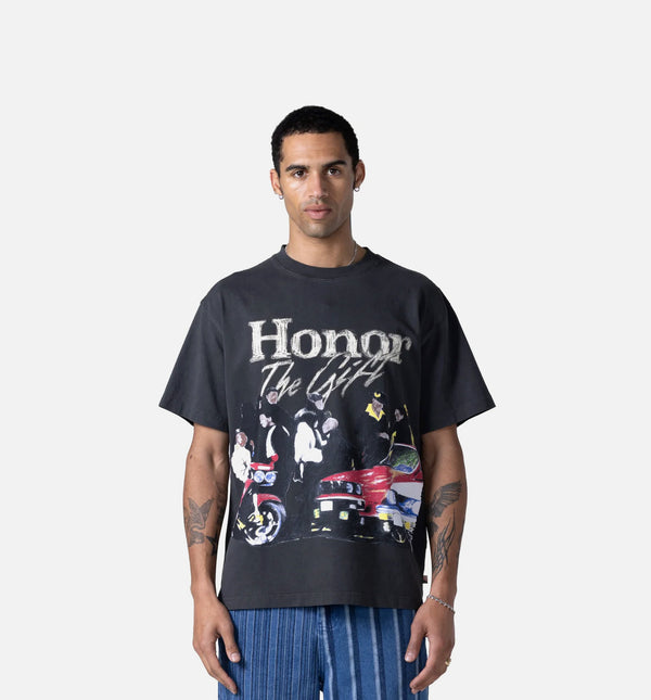 Nike HV6694-432 Kobe X Ray Mens Short Sleeve Shirt - Purple