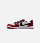 Air Jordan 1 Retro Low OG Garden Mens Lifestyle Shoe - Black/Varsity Red/Summit White