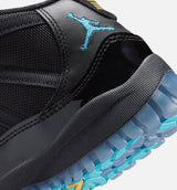 Air Jordan 11 Retro Gamma Preschool Lifestyle Shoe - Black/Gamma Blue/Varsity Maize Limit One Per Customer