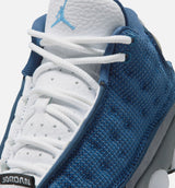 Air Jordan 13 Retro Navy And Flint Grey Preschool Lifestyle Shoe - Navy/University Blue/Flint Grey/White Free Shipping