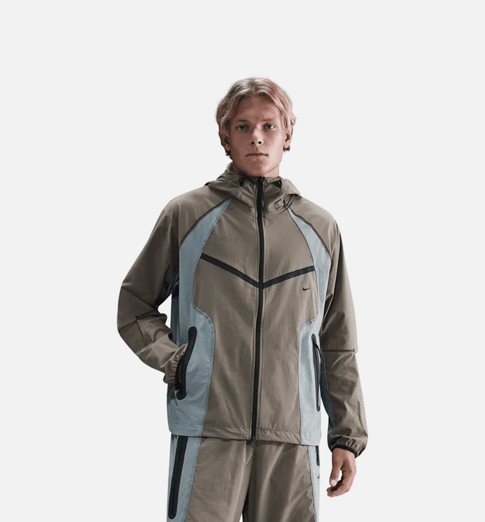 Nike IH8461-289 Tech Dri Fit Woven Color Block Windrunner Loose