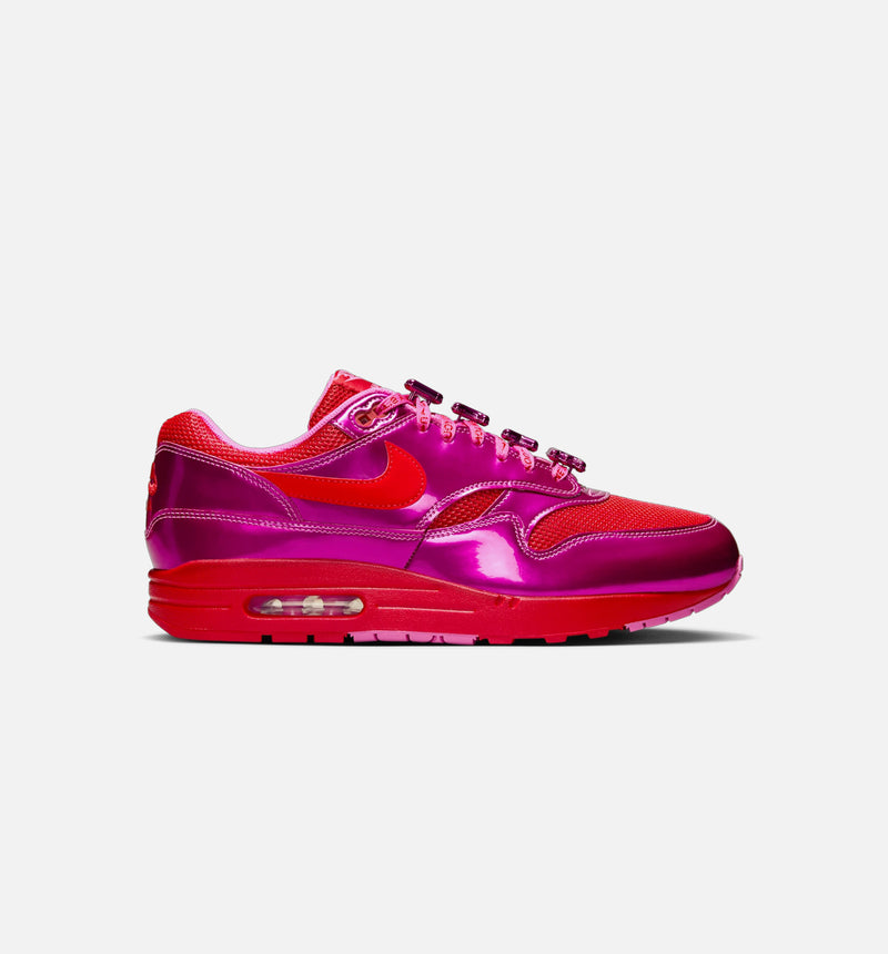 Air Max 1 Premium Mens Lifestyle Shoe - Playful Pink/University Red