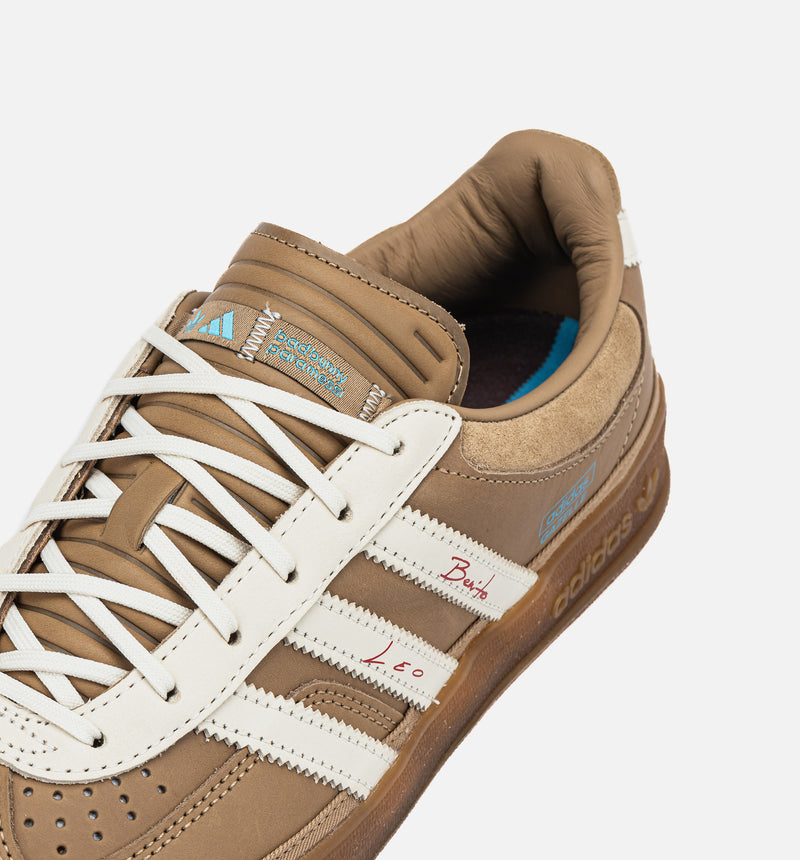 Lionel Messi x Bad Bunny x Gazelle Indoor Cardboard Mens Lifestyle Shoe - Cardboard/Cream White/Wild Brown