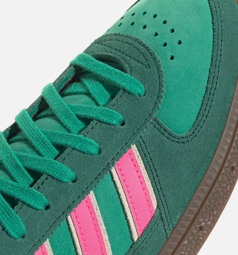 Handball Spezial Womens Lifestyle Shoe - Court Green/Lucid Pink/Off White