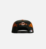 San Francisco Giants Flames 9Fifty Snapback Mens Hat - Black/Orange