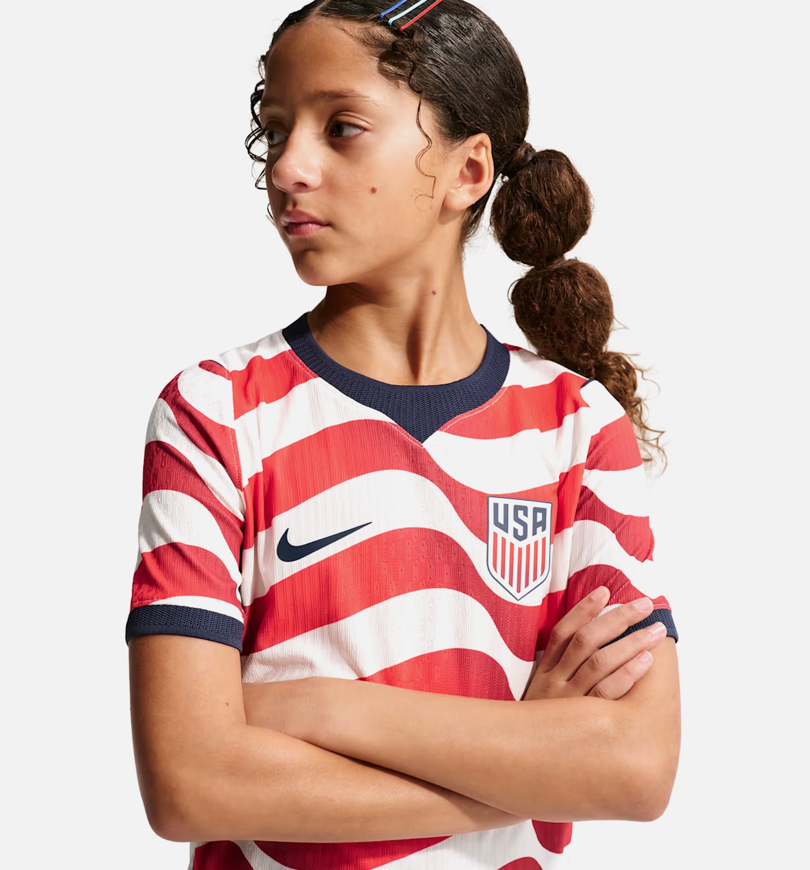 Nike IB5061-133 USMNT 2026/27 Match Home Aero Fit Soccer Authentic