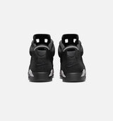 Air Jordan 6 Cap And Gown Mens Lifestyle Shoe - Black/Reflective Silver/Black
