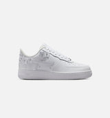 Air Force 1'07 Florette Womens Lifestyle Shoe - White/Wolf Grey/Metallic Silver/White