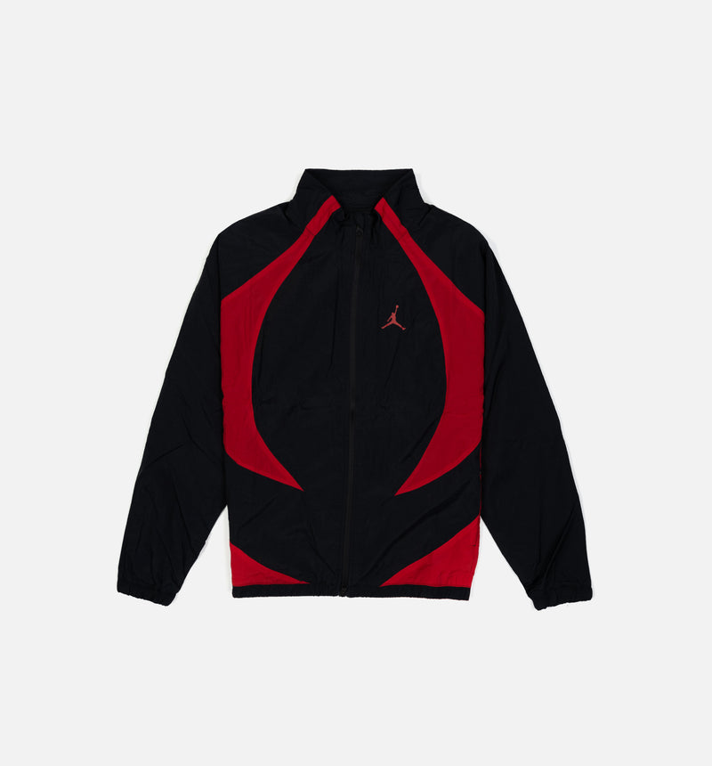HOT Mens Jacket Jordan Red And Black Jacket Air Jordan Jacket